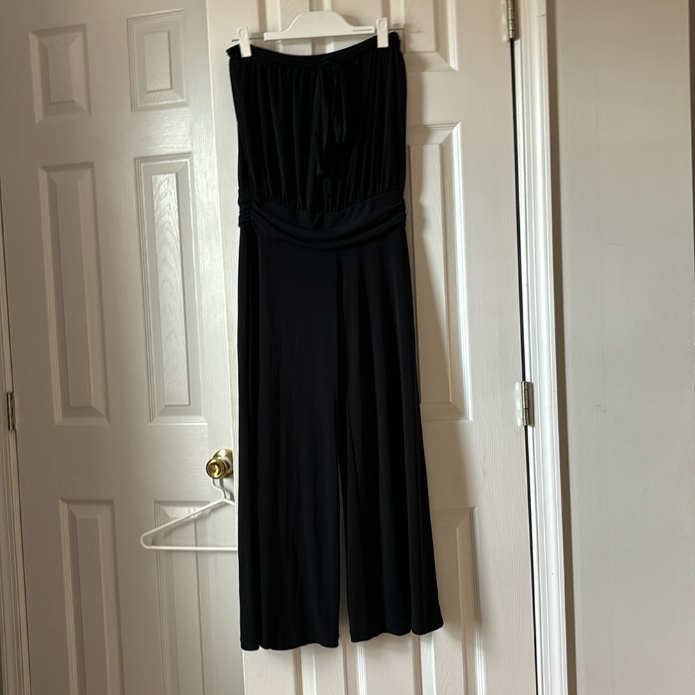 strapless jumpsuit